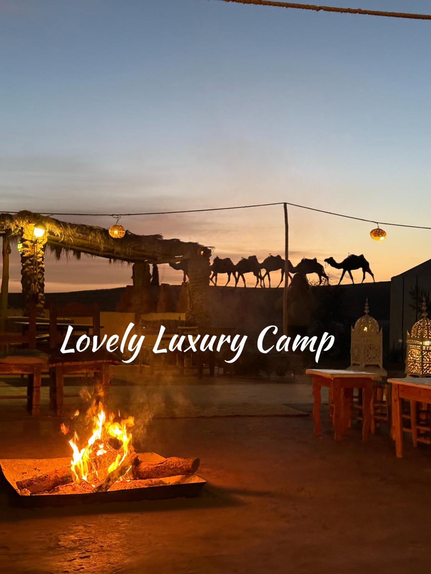 Merzouga Lovely Luxury Camp Exterior photo